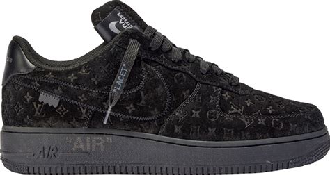 lv air force black|louis vuitton air force 1 triple black.